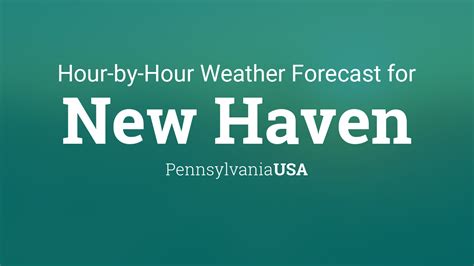 hourly weather new haven